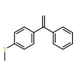 1-METHYLSULFANYL-4-(1-PHENYLETHENYL)BENZENE