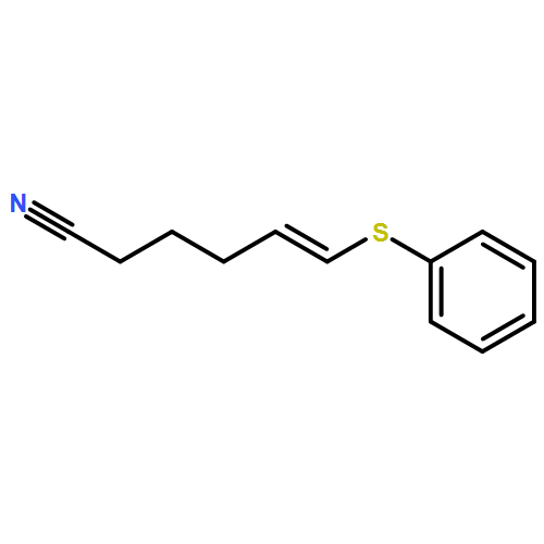 6-PHENYLSULFANYLHEX-5-ENENITRILE