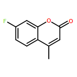 2H-1-Benzopyran-2-one, 7-fluoro-4-methyl-