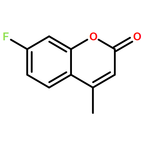 2H-1-Benzopyran-2-one, 7-fluoro-4-methyl-