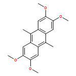 2,3,6,7-TETRAMETHOXY-9,10-DIMETHYLANTHRACENE