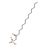 2-DODECOXY-2-OXOETHANESULFONIC ACID