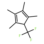 1,2,3,4-TETRAMETHYL-5-(TRIFLUOROMETHYL)CYCLOPENTA-1,3-DIENE