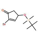 2-BROMO-4-[TERT-BUTYL(DIMETHYL)SILYL]OXYCYCLOPENT-2-EN-1-ONE