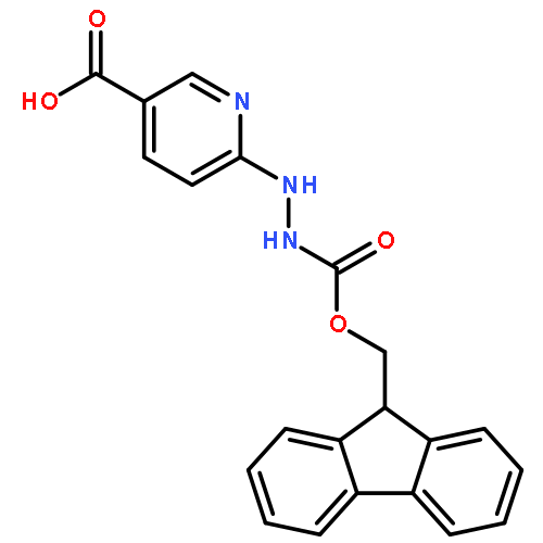 6-(2-(((9H-Fluoren-9-yl)methoxy)carbonyl)hydrazinyl)nicotinic acid