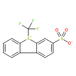 Dibenzothiophenium,3-sulfo-5-(trifluoromethyl)-, inner salt