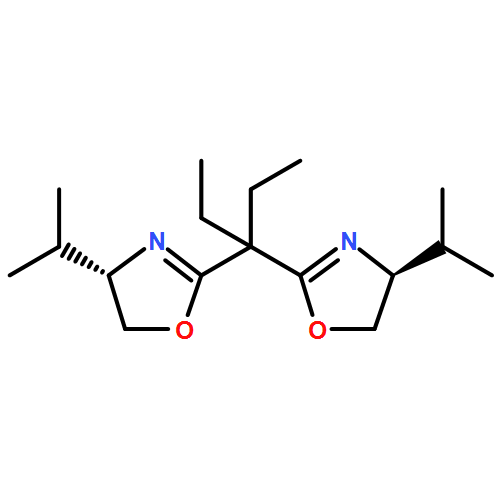 (4s)-4-propan-2-yl-2-[3-[(4s)-4-propan-2-yl-4,5-dihydro-1,3-oxazol-2-yl]pentan-3-yl]-4,5-dihydro-1,3-oxazole