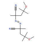 Pentanenitrile, 2,2'-(1,2-diazenediyl)bis[4-methoxy-2,4-dimethyl-