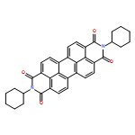 2,9-Di(cyclohexyl)-anthra2,1,9-def:6,5,10-d鈥檈鈥檉鈥檇iisoquinoline-1,3,8,10-tetrone