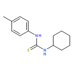 Thiourea,N-cyclohexyl-N'-(4-methylphenyl)-