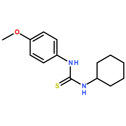 1-cyclohexyl-3-(4-methoxyphenyl)thiourea