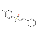 Benzene, 1-methyl-4-[[(1E)-2-phenylethenyl]sulfonyl]-