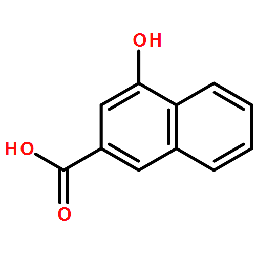 2-Naphthalenecarboxylic acid, 4-hydroxy-