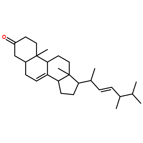 Ergosta-7,22-dien-3-one