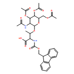 L-Threonine, N-[(9H-fluoren-9-ylmethoxy)carbonyl]-O-[3,4,6-tri-O-acetyl-2-(acetylamino)-2-deoxy-β-D-glucopyranosyl]-