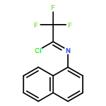 2,2,2-TRIFLUORO-N-NAPHTHALEN-1-YLETHANIMIDOYL CHLORIDE