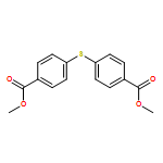 METHYL 4-(4-METHOXYCARBONYLPHENYL)SULFANYLBENZOATE