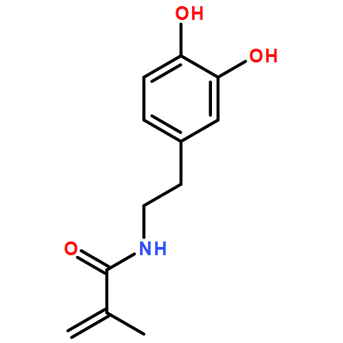 2-Propenamide, N-[2-(3,4-dihydroxyphenyl)ethyl]-2-methyl-