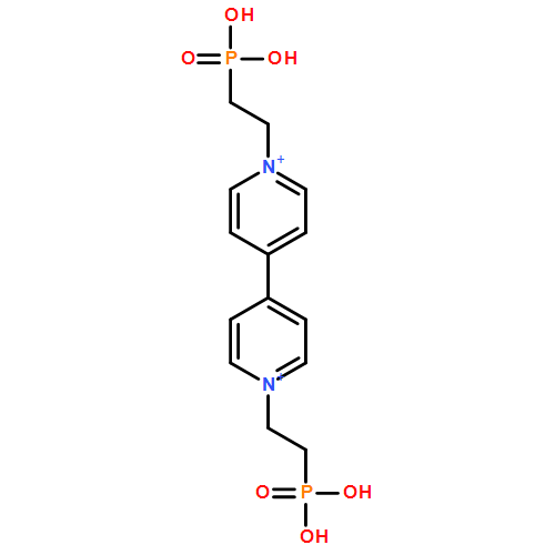 2-[4-[1-(2-PHOSPHONOETHYL)PYRIDIN-1-IUM-4-YL]PYRIDIN-1-IUM-1-YL]ETHYLPHOSPHONIC ACID