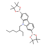 9H-Carbazole, 9-(2-ethylhexyl)-2,7-bis(4,4,5,5-tetramethyl-1,3,2-dioxaborolan-2-yl)-