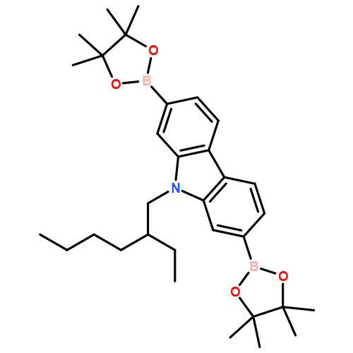 9H-Carbazole, 9-(2-ethylhexyl)-2,7-bis(4,4,5,5-tetramethyl-1,3,2-dioxaborolan-2-yl)-