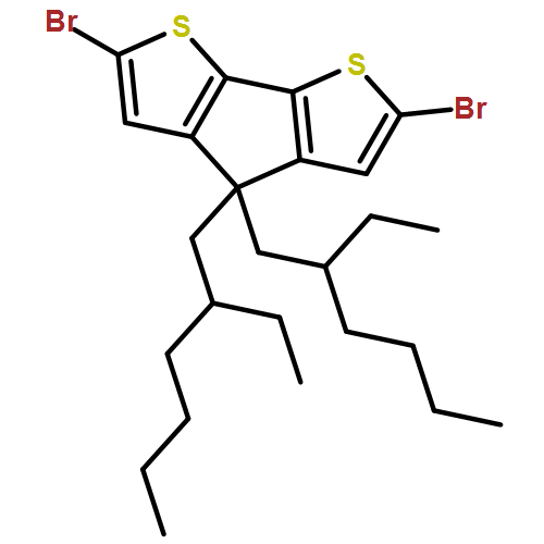 4H-Cyclopenta[2,1-b:3,4-b']dithiophene, 2,6-dibromo-4,4-bis(2-ethylhexyl)-