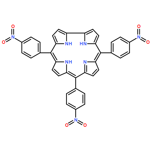 Corrin, 1,2,3,7,8,12,13,17,18,19-decadehydro-21,22-dihydro-5,10,15-tris(4-nitrophenyl)-