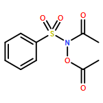 Acetamide, N-(acetyloxy)-N-(phenylsulfonyl)-