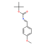 (E)-tert-Butyl 4-methoxybenzylidenecarbamate