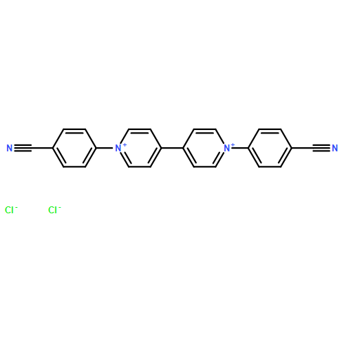 4-[4-[1-(4-CYANOPHENYL)PYRIDIN-1-IUM-4-YL]PYRIDIN-1-IUM-1-YL]BENZONITRILE;DICHLORIDE 