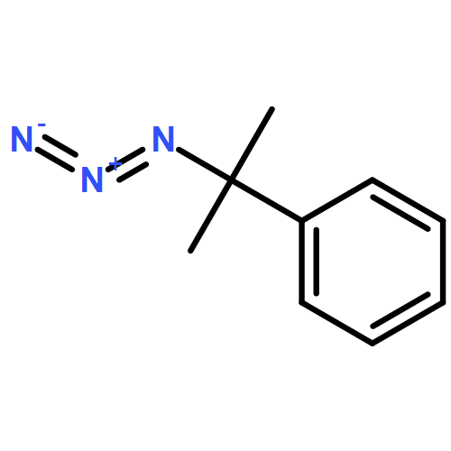 Benzene, (1-azido-1-methylethyl)-