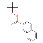 2-Naphthalenecarboperoxoic acid, 1,1-dimethylethyl ester