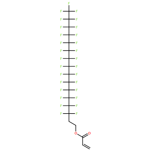 2-Propenoic acid, 3,3,4,4,5,5,6,6,7,7,8,8,9,9,10,10,11,11,12,12,13,13,14,14,15,15,16,16,16-nonacosafluorohexadecyl ester 