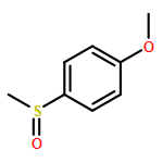 Benzene, 1-methoxy-4-(methylsulfinyl)-