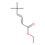 2,3-Hexadienoic acid, 5,5-dimethyl-, ethyl ester