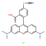 N-[9-(2-carboxy-4-thiocyanatophenyl)-6-(dimethylamino)-3H-xanthen-3-ylidene]-N-methylmethanaminium chloride