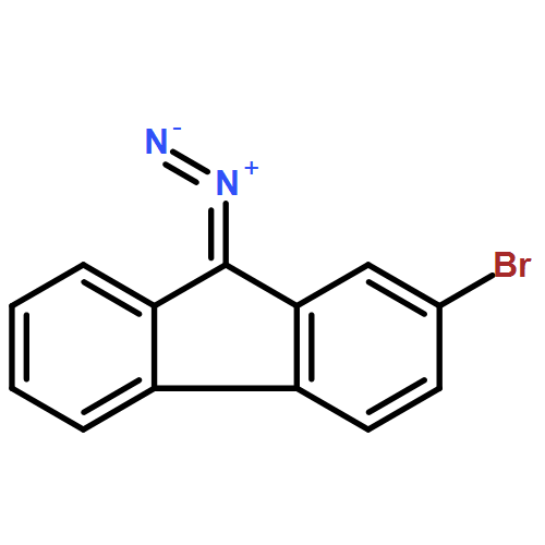 9H-Fluorene, 2-bromo-9-diazo-