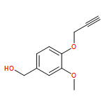 Benzenemethanol, 3-methoxy-4-(2-propyn-1-yloxy)-