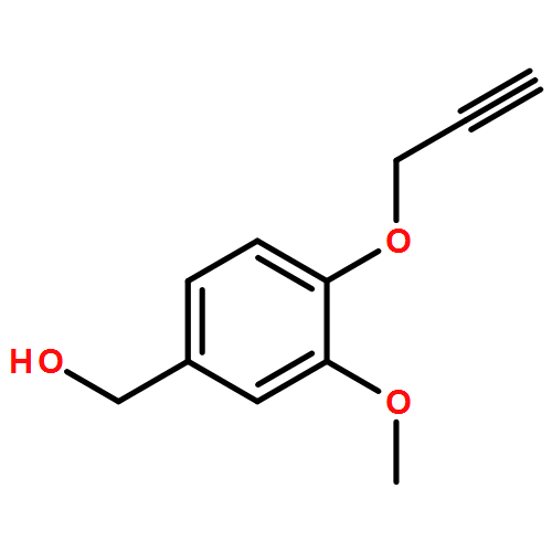 Benzenemethanol, 3-methoxy-4-(2-propyn-1-yloxy)-