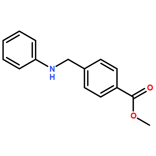 Benzoic acid, 4-[(phenylamino)methyl]-, methyl ester