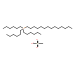 METHANESULFONATE;TRIHEXYL(TETRADECYL)PHOSPHANIUM