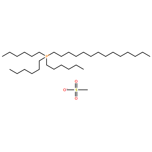 METHANESULFONATE;TRIHEXYL(TETRADECYL)PHOSPHANIUM