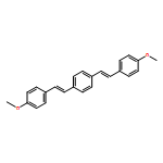 1,4-BIS[2-(4-METHOXYPHENYL)ETHENYL]BENZENE