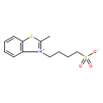 4-(2-METHYL-1,3-BENZOTHIAZOL-3-IUM-3-YL)BUTANE-1-SULFONATE