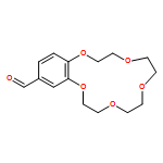 1,4,7,10,13-Benzopentaoxacyclopentadecin-15-carboxaldehyde, 2,3,5,6,8,9,11,12-octahydro-