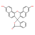 Spiro[7H-dibenzo[c,h]xanthene-7,1'(3'H)-isobenzofuran]-3'-one,3,11-dihydroxy-