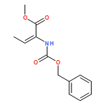 METHYL 2-(PHENYLMETHOXYCARBONYLAMINO)BUT-2-ENOATE