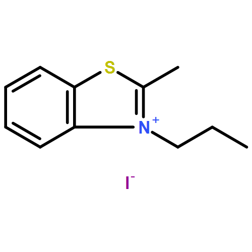 Benzothiazolium,2-methyl-3-propyl-, iodide (1:1)