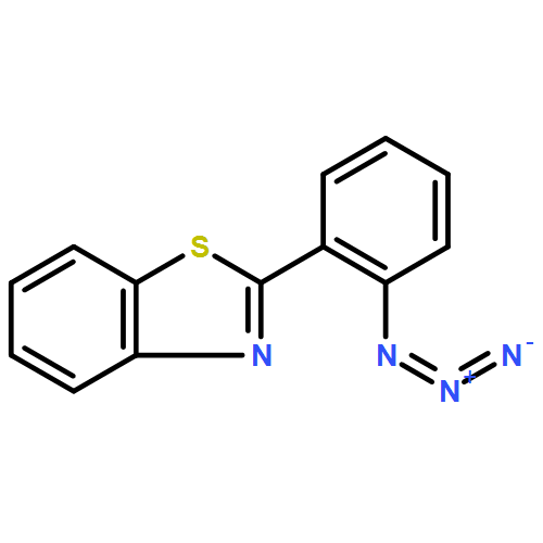 Benzothiazole, 2-(2-azidophenyl)-