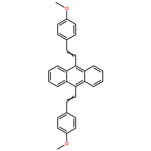 Anthracene, 9,10-bis[2-(4-methoxyphenyl)ethenyl]-